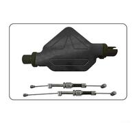 Zilimontt Sistema di frizione per motocicletta con cavo di trazione per leva acrobatica CNC, per tutte le moto, diametro dell'estremità del cavo 8,5 mm, struttura in alluminio, frizione migliorata