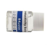 Zilimontt Soluzione di calibrazione del tampone del pH, 12,88 /cm, liquido di riferimento standard di conducibilità e salinità, per misuratore di pH e calibrazione del tester TDS, 25 ml di laboratorio