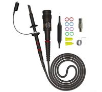 Zilimontt Sonda per oscilloscopio 200 MHz con attenuazione regolabile 1X/10X e connettore BNC, compatibile con serie P2200/Pp510/Pp215, costruzione ABS, lunghezza 130 cm per