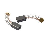 Zilimontt Spazzole in carbonio 12 mm x 8 mm x 5 mm per motori elettrici, set di ricambio per utensili elettrici, compatibili con trapani, seghe, smerigliatrici, aspirapolvere,