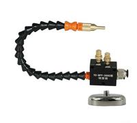 Zilimontt Spruzzatore di lubrificazione da 3 l, per macchine utensili CNC, struttura completamente sigillata in PVC e metallo con base magnetica, elettrovalvola (110 V)
