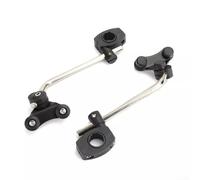 Zilimontt Staffa di montaggio per parabrezza moto, staffa per manubrio del parabrezza della moto, kit di montaggio per parabrezza moto con sistema di staffe compatibile con vari modelli