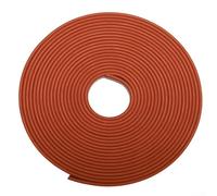 Zilimontt Striscia autoadesiva a forma di U per bordi in TPE per protezione dei bordi e rivestimento flessibile per armadi, scaffali, progetti fai da te e riparazioni, 5 m, adatta per spessore di 16