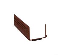 Zilimontt Striscia di tenuta inferiore della porta, 93 cm, in PVC, per isolamento acustico e blocco degli spazi vuoti, auto-spazzata sotto la porta per ridurre il rumore, a prova di polvere (marrone)