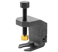 Zilimontt Strumento di rimozione dell'estrattore per tergicristalli, regolabile, resistente, per serie E12, montaggio, struttura in acciaio, gamma regolabile da 15 a 36 mm, nero