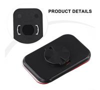 Zilimontt Supporto adattatore per telefono da ciclismo, per IGPSport, per supporto per computer da bicicletta, piastra posteriore adesiva per telefono cellulare con forte, leggero (2 pezzi)