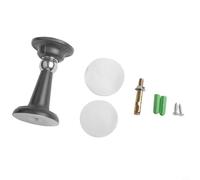 Zilimontt Supporto magnetico per porta camper e fermaporta per roulotte e rimorchi, forte cattura in ABS per tenere le porte aperte silenziosamente e prevenire sbattimenti, durevole (grigio L)