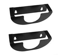 Zilimontt Supporto per smerigliatrice angolare per utensili da 12,7 cm, montaggio a parete, con buco della serratura e compatibile con il montaggio di chiavi in metallo lucidatrici e taglierine (2