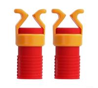 Zilimontt Supporto per viti per cacciaviti e chiavi a L, manicotto magnetico di fissaggio per punte, chiusura a vite in plastica ABS per contenere viti di tutte le dimensioni, migliora la sicurezza e