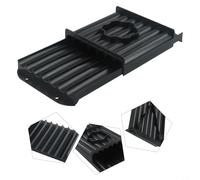 Zilimontt Tavola a rullo per pesca alla carpa, per fare e formare pellet, per una lunga durata con esca nera con dimensioni regolabili (8 mm a 20 mm) - terminale da pesca (20 mm)