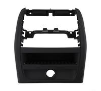Zilimontt Telaio di uscita posteriore del condizionatore d'aria per F10 F11 F18 2010-2017, ventilazione interna in plastica nero/beige con flusso d'aria ottimizzato, per una facile installazione, OEM