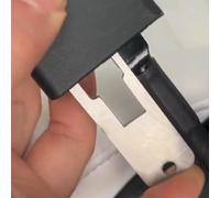 Zilimontt Telsa - Strumento per la rimozione delle cinture di sicurezza, modello 3, con meccanismo di sollevamento rotante a sgancio rapido e design curvo in metallo per un facile distacco della