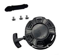 Zilimontt Tirare per motorino di avviamento a strappo per motore serie 3000 SH265 SH270 SH255 196cc con piastra in ferro nero e kit di installazione