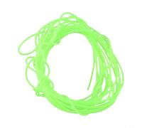 Zilimontt Tubo da pesca in PVC luminoso che si illumina al buio, diametro esterno di 2 mm/3 mm, per protezione della lenza e sartiame con esca, attrattivo per la notte e il mare profondo (3 mm, 10