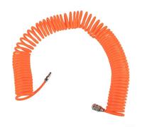 Zilimontt Tubo flessibile in poliuretano per compressore d'aria, 5 x 8 mm, con connettore rapido per utensili e attrezzature pneumatiche, lunghezza 6-15 m, resistente ad alta pressione e a prova di