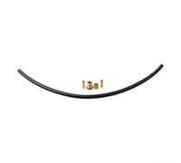 Zilimontt Tubo in nylon per compressore d'aria, 300 mm, pompa olio-aria ad alta pressione, con diametro esterno di 6 mm e raccordi in rame per il collegamento del pressostato e della valvola di