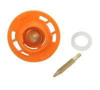 Zilimontt Ugello di ricambio per aerografo elettrico con controllo del flusso in dimensioni 0,5/1,0/1,5/1,8/2,0/2,5 mm, struttura in rame e plastica per progetti fai da te domestici (1,5 mm)