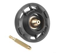 Zilimontt Ugello di ricambio per aerografo elettrico con controllo del flusso in dimensioni 0,5/1,0/1,5/1,8/2,0/2,5 mm, struttura in rame e plastica per progetti fai da te domestici (1,8 mm)