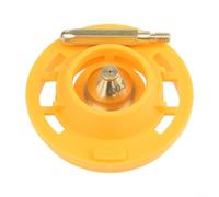 Zilimontt Ugello di ricambio per aerografo elettrico con controllo del flusso in dimensioni 0,5/1,0/1,5/1,8/2,0/2,5 mm, struttura in rame e plastica per progetti fai da te domestici (0,5 mm)