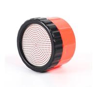 Zilimontt Ugello per irrigazione da giardino in acciaio inox con 400 fori per doccia delicata delle piante, colore rosso, compatibile con tubi da giardino standard