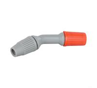 Zilimontt Ugello spray regolabile a forma di ventaglio con valvola, filettatura da 1/4", parte di ricambio in plastica per lancia da 3 l, 5 l, 8 l, spruzzatori a zaino, agricoltura, controllo del