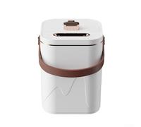 Zilimontt Umidificatore a doppio spruzzo con serbatoio dell'acqua di grande capacità da 1,8 l, regolazione della nebbia a 4 velocità, funzionamento silenzioso e alimentatore USB per casa (bianco)