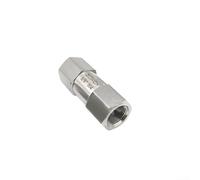 Zilimontt Valvola di ritegno NPT dal robusto materiale in acciaio inossidabile 304, senza piombo in linea verticale WOG1000 Valvola di prevenzione del riflusso a 1 via senza ritorno per scaldabagno