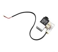 Zilimontt Valvola solenoide del compressore dell'olio-aria, valvola di controllo pneumatica normalmente chiusa a 2 vie con il porto femminile G1/4, bobina DC12V, corpo in acciaio al carbonio, 1.2Mpa