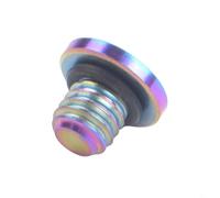 Zilimontt Viti di spurgo per freni di bicicletta con O-Ring M5 x 5 mm in lega di titanio di ricambio per leva del freno a disco dell'olio leggeri componenti antiruggine per ciclismo (colorati)