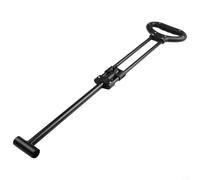 Zilimontt Wagon Cart Pull Handle Asta telescopica di ricambio per carrello da campeggio, ferro regolabile 54-79 cm per pezzo di ricambio con impugnatura da 17 cm, compatibile con telaio quadrato in