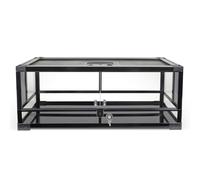 Zilla QuickBuild Terrario, elegante habitat per rettili in vetro, facile da installare, adatto a tutti i tipi di animali domestici rettili, anfibi, rettiliani, serpenti o persino aracnidi, 76,2 x 30,5