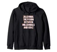 zillennial la danza fusion tra millennial e gen z Felpa con Cappuccio