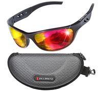 ZILLERATE Occhiali da Sole Sportivi Polarizzati per Uomo e Donna, Ciclismo, Pesca, Golf, Corsa, Guida, Vela, Sci, Protezione UV400, Montatura TR90 Leggera e Avvolgente, Accessori con Custodia Rigida