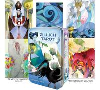 Zillich Tarocchi Deck Mappe Christine Esoteric Telling US Games Sistema Ne