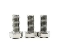 ZILOOK Bullone con Filettatura Sinistra Acciaio Inossidabile Esagonale in Senso antiorario Filettatura inversa Bullone a Testa Esagonale M4 M5 M6 M8 M10 (Size : M6x20 (6 PCS))