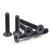 ZILOOK Viti filettate sinistrorse DIN7991 M4 M5 M6 M8 M10 M12 Grado 10.9 Acciaio Legato Vite a Testa Piatta con esagono Incassato (Size : M10x35 (4pcs))