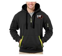 ZILUXI Felpa con Cappuccio da Uomo Ca.ter-pillar, Cappuccio per Casual Sportivo, Felpa con Cappuccio Uomo Inverno, classic(Black,3XL)