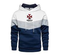 ZILUXI Felpa con Cappuccio Invernale Resid.ent evil, Felpa Vestibilità Regolare con Tasca a Canguro, Abbigliamento Hip Hop Casual, Present Christmas, Grafico(Multicolor 3,L)