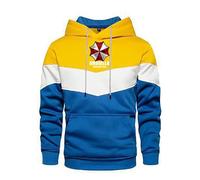 ZILUXI Felpa con Cappuccio Invernale Resid.ent evil, Felpa Vestibilità Regolare con Tasca a Canguro, Abbigliamento Hip Hop Casual, Present Christmas, Grafico(Multicolor 5,XL)