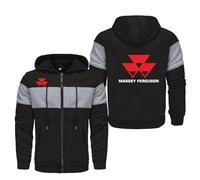 ZILUXI Felpa, Giacca A Manica Lunga mas-SEY FER-GUSON, Cappotto da Baseball Invernale con Zip, Winter(Multicolor 6,M)