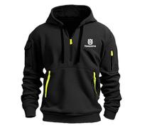 ZILUXI Felpa Uomo con Cappuccio H.u.s.q.v.a.r.n.a, Felpa con Elegante, Hoody Tinta Unita Basic Casual Style, a Sweatshirt(Multicolor 7,M)
