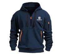 ZILUXI Felpa Uomo con Cappuccio H.u.s.q.v.a.r.n.a, Felpa con Elegante, Hoody Tinta Unita Basic Casual Style, a Sweatshirt(Multicolor 4,S)