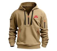 ZILUXI Felpe Uomo con Cappuccio MAS-SEY FER-GUSON, Felpa con Calda Morbido, Felpa con Cappuccio Uomo Inverno, classic(Multicolor 3,L)