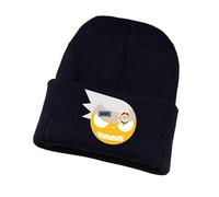 ZILUXI So-ul Eat-er Cappellino Uomo Invernale, Berretto con Stampa di Anime in Maglia, Berretto da Sci per Adulti, Adolescenti e Bambini, Maglia(Black7)