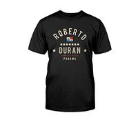 ZILV Dedicated to Roberto Duran T Camicie e T-Shirt Black(Medium)