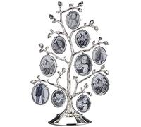 Zilverstad 7703231 - Portafoto Albero per 12 fotografie, Placcato in Argento con Protezione antiossidante