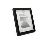 Zilverstad - Cornice memoria con urna 10x15 cm nera