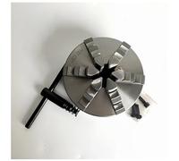 Zilynhom K13-160 Mandrino per tornio a 6 griffe | Mandrino per tornio CNC/metallo in acciaio temprato da 160mm Griffe indipendenti per componenti a parete sottile e utensili da taglio Max 2500giri/min