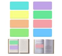 ZILZUFA 8 Righello da Lettura Bambini, Segnalibro per Dislessia, Righelli Colorati con Linee Orizzontali Grandi, Segnalibri per Insegnanti, Studenti e Principianti