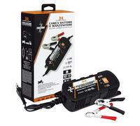 ZIM&MANN Carica Batteria e mantenitore per Moto per batterieLEAD-Acid, Incluse Le batterie Wet, MF, AGM e Gel. 3A in 100-240V out 6V/12V
